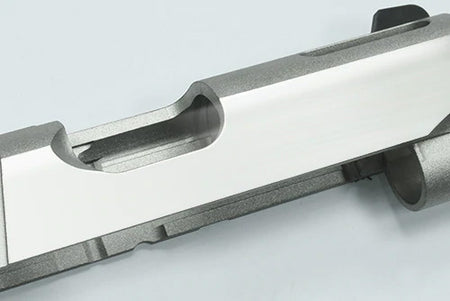 Guarder Stainless Steel CNC Slide for Marui TM V10 GBB Series ( Silver )