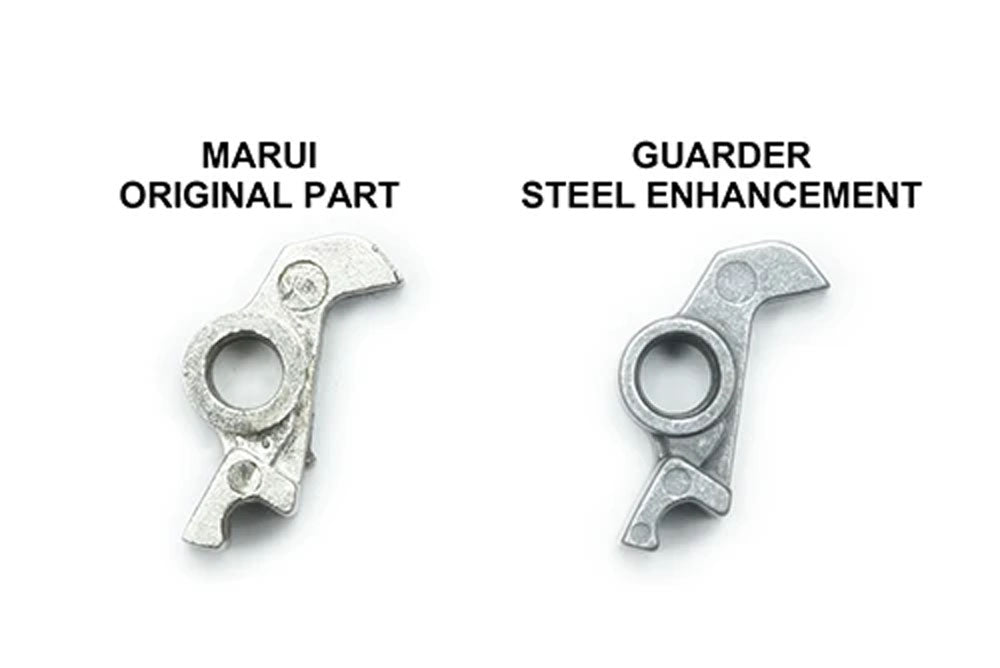Guarder Steel Hammer Sear for Marui V10/M1911/MEU/M45A1/S70/Detonics GBB Pistol Series