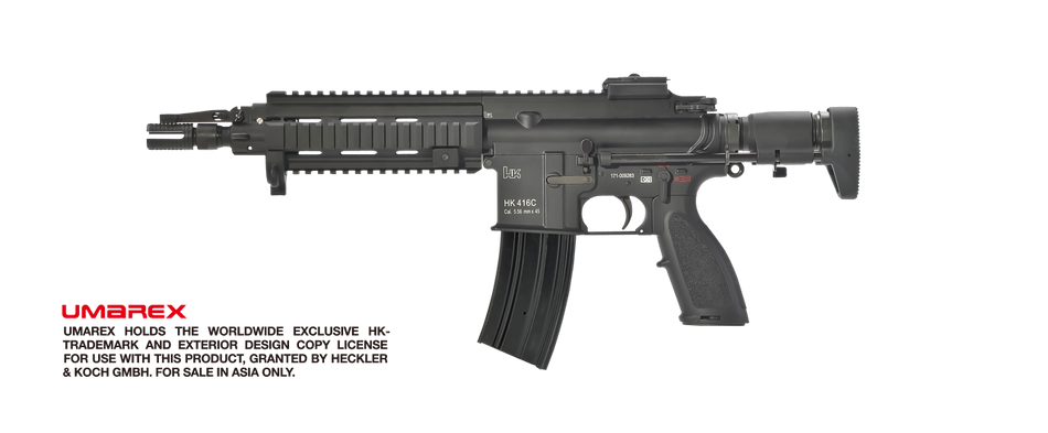 Umarex ( VFC ) HK416 CQB AEG ( Asia Version ) ( Black )