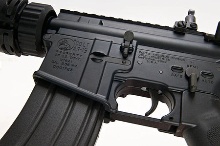 VFC Colt MK12 MOD1 Crane Stock Electric Airsoft ( AEG Fix Stock ) ( Black )