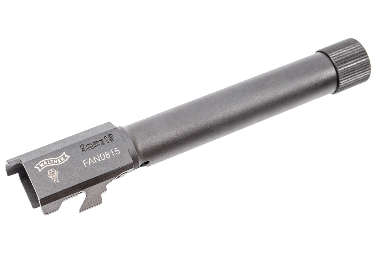 VFC Steel 4" inch Outer Barrel for Umarex VFC Walther PPQ M2 GBB Pistol Airsoft Series ( -14mm CCW ) ( Non-Threaded / Threaded Barrel )