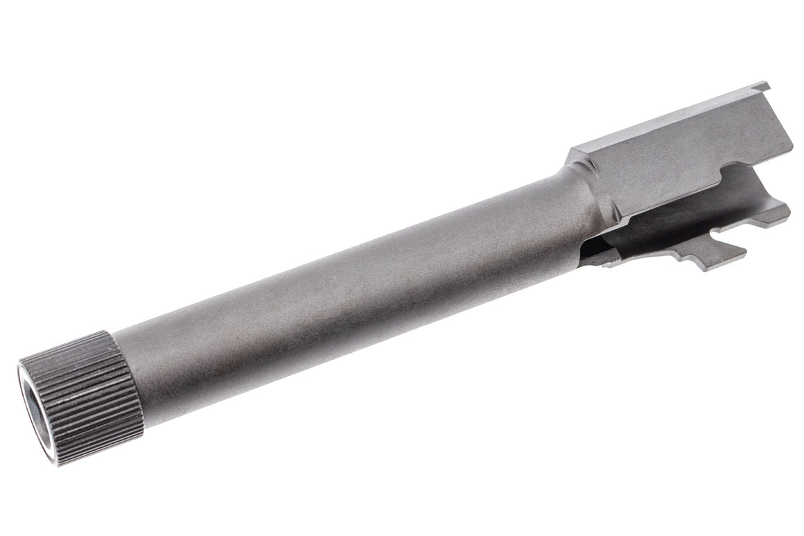 VFC Steel 4" inch Outer Barrel for Umarex VFC Walther PPQ M2 GBB Pistol Airsoft Series ( -14mm CCW ) ( Non-Threaded / Threaded Barrel )