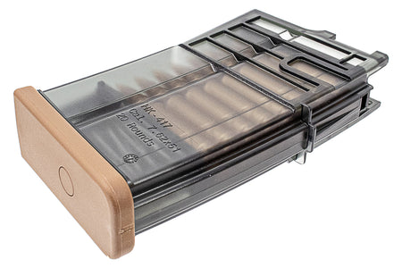 VFC G28 / HK417 / M110A1 100 Rds Mid Cap AEG Magazine ( Tan )