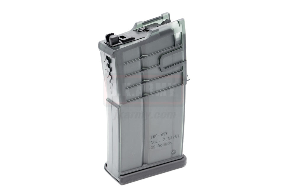 UMAREX ( VFC ) 20RDS GAS Magazines for UMAREX HK417 GBBR ( Black ) #VFC-MAG-417G20-BK01