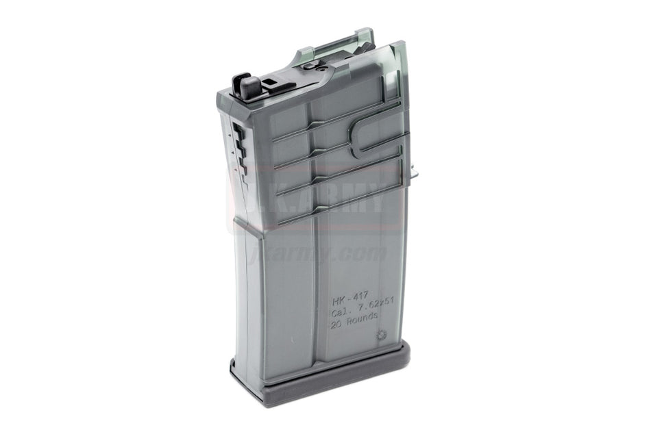 UMAREX ( VFC ) 20RDS GAS Magazines for UMAREX HK417 GBBR ( Black ) #VFC-MAG-417G20-BK01