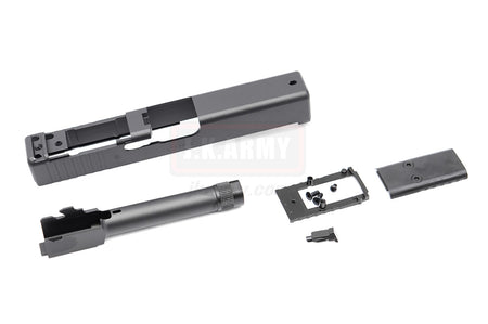 Stark Arms Mk27 Mod2 ( G19 Gen4 MOS ) Style Aluminum Slide Set for Umarex / VFC G19 Gen4 GBB Pistol Series ( Black )