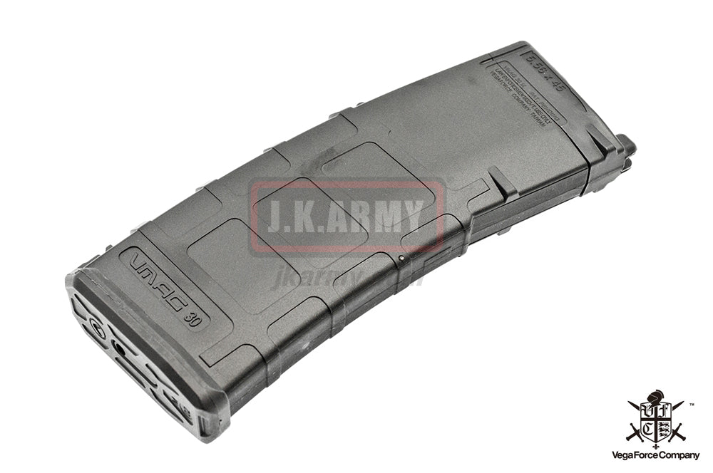 VFC 30 Rds V Mag for Umarex / VFC HK416 / VFC M4 GBBR Series ( Black ) ( Cybergun COLT M4 )