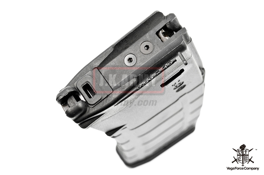 VFC 30 Rds V Mag for Umarex / VFC HK416 / VFC M4 GBBR Series ( Black ) ( Cybergun COLT M4 )