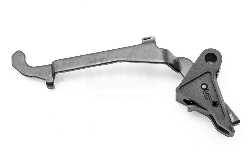 CRUSADER FI ZERO Type Aluminum CNC Trigger Set for Umarex / VFC / TM Glock GBB Pistol Series ( VFC ) ( Black )