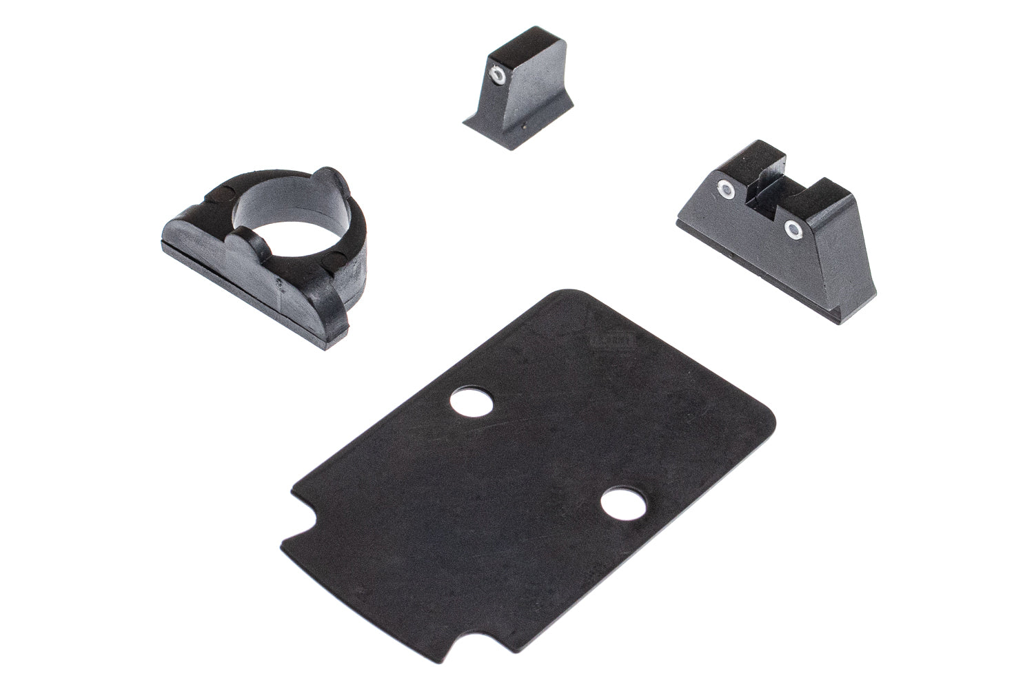 VFC Fowler Industries FI Licensed MKII Glock Complete Upper RMR Slide Set For UMAREX Glock 17 Gen5 / 19 Gen4 GBBP ( MK2 Stainless Steel / Aluminum )-G19 G4 Steel