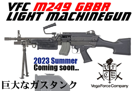 VFC M249 Light Machine GBB Airsoft ( USSOM M249 SAW )