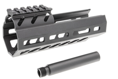 VFC / SIG AIR 6" M-LOK Handguard Rail with Outer Barrel For VFC / SIG AIR MPX AEG / APFG  MPX-K GBB ( VGB4HGD002 / V0B4BRL020 Original Parts )