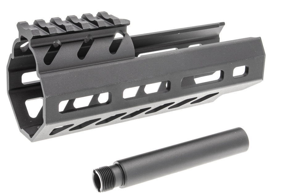 VFC / SIG AIR 6" M-LOK Handguard Rail with Outer Barrel For VFC / SIG AIR MPX AEG / APFG  MPX-K GBB ( VGB4HGD002 / V0B4BRL020 Original Parts )