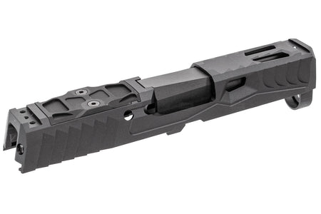 Nova NSO Reptile Cut Style Aluminum Slide Set for SIG AIR / VFC P320 M17 M18 GBBP Series ( Black )