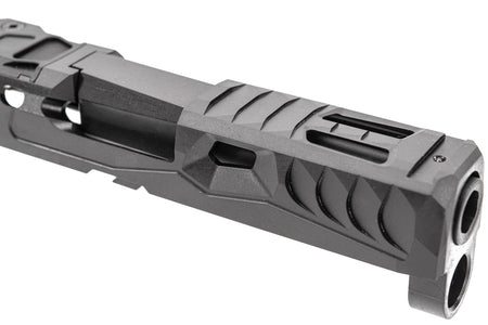 Nova NSO Reptile Cut Style Steel Slide Set for SIG AIR / VFC P320 M17 M18 GBBP Series ( Black )