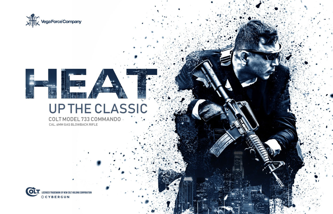 VFC M733 GBB Airsoft ( Colt Licensed ) ( CAR-15 M4 Commando Model 733 11.5" )