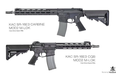 VFC KAC SR16 E3 CQB MOD2 M-LOK 11.5" GBBR Airsoft ( Black ) ( VFC M4 V3 System )