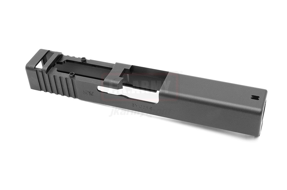 Volante CNC 7075 Aluminum 19 RMR Cut Slide with BBU for Tokyo Marui TM G19 GBBP Series ( Black )