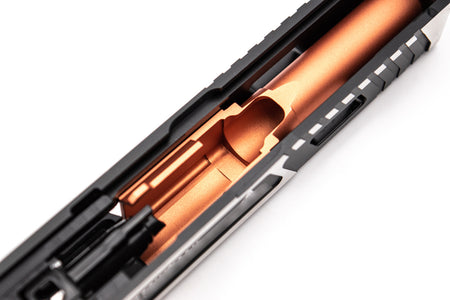 Volante Airsoft T Style G19 RMR Slide Set for Marui TM G Series 19 Model GBBP ( JW Style )-2 Tone