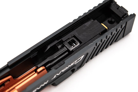 Volante Airsoft T Style G19 RMR Slide Set for Marui TM G Series 19 Model GBBP ( JW Style )-2 Tone