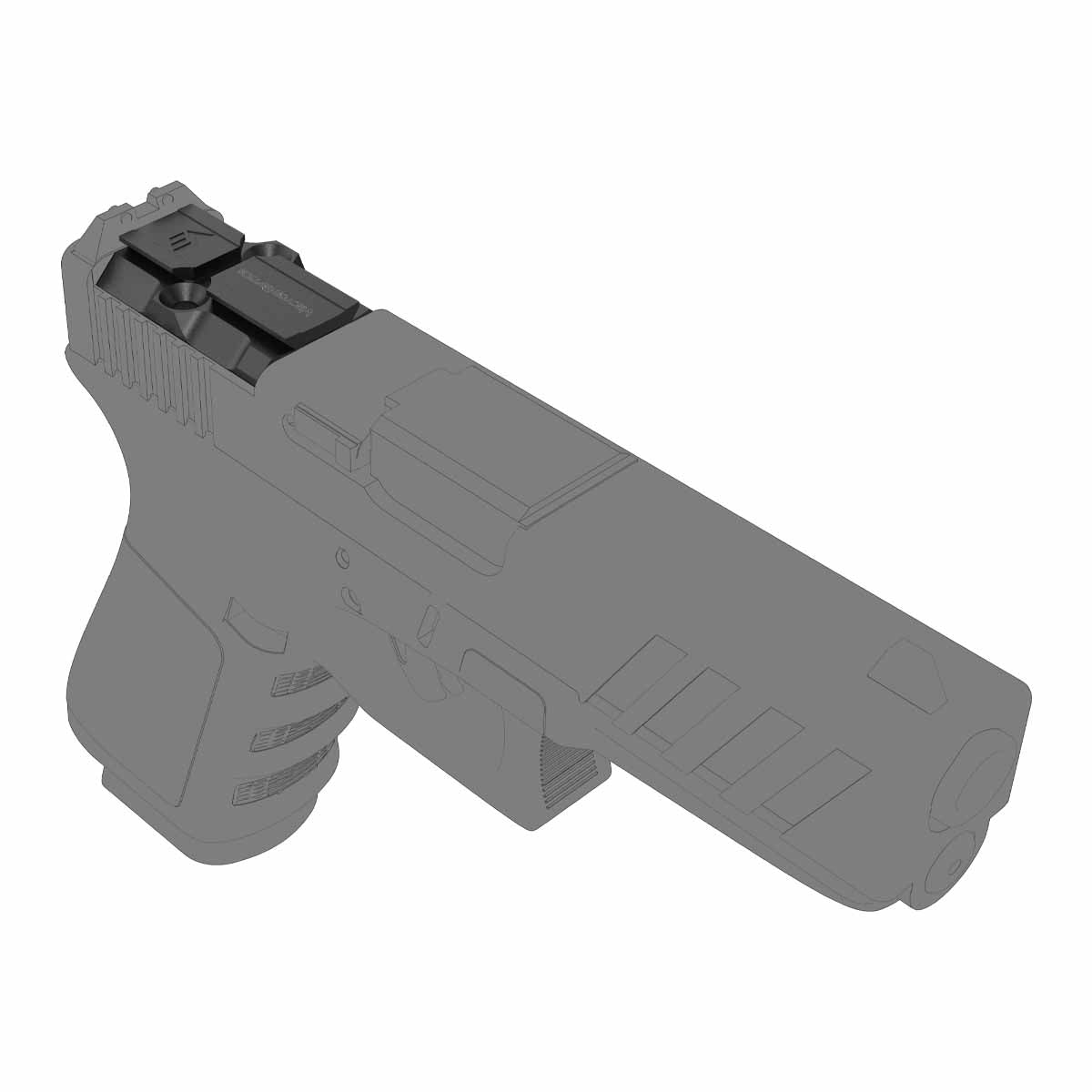 Vector Optics Enclosed Red Dot Sight MOJ to VOD Adapter Plate