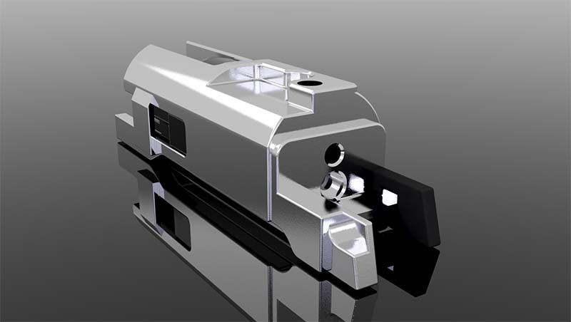 Volante Airsoft Stratos Blow Back Unit BBU for TM / KJ 1911 / Hi-Capa 2021 Version ( Loading Nozzle Blowback Housing Kit )