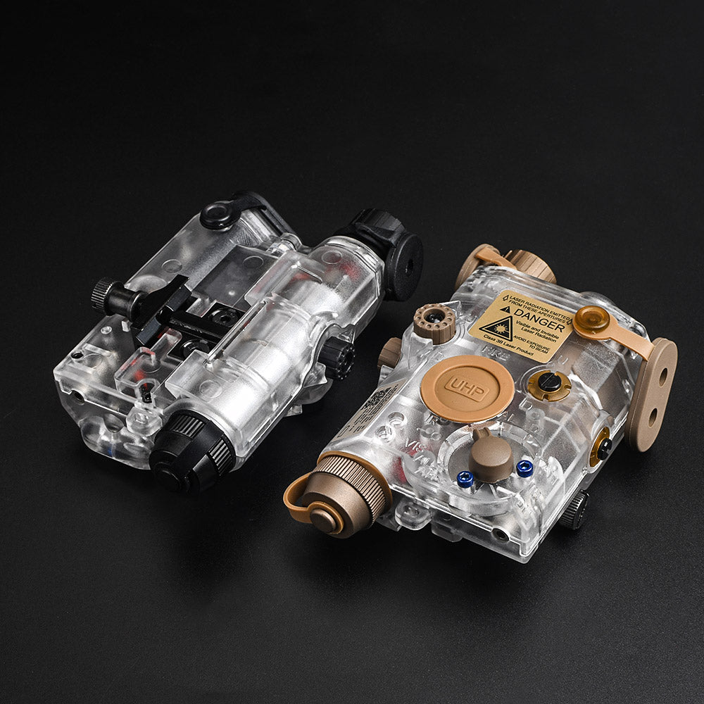 WADSN / NE PEQ LA-5C UHP APPEARANCE VER ( BK / DE ) ( Red / Green / Blue Laser )-Dark Earth ( DE )-Red Laser