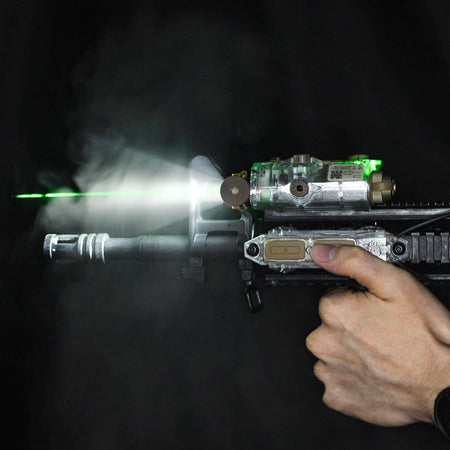 WADSN / NE PEQ LA-5C UHP APPEARANCE VER ( BK / DE ) ( Red / Green / Blue Laser )-Dark Earth ( DE )-Red Laser