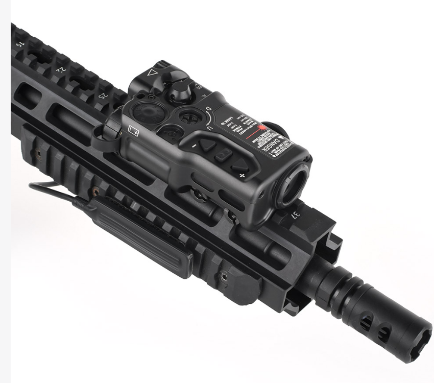 WADSN RAID X Style Airsoft Laser Drive ( IR & Red / Green / Blue Laser ) ( Aluminum )-Black-Red & IR Laser