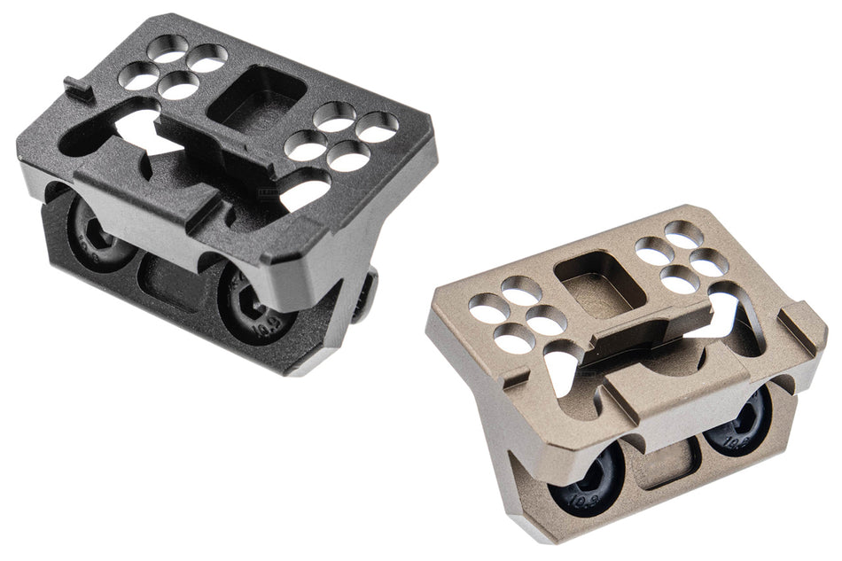 WADSN Thor6 Style Offset Scout Mount Keymod / M-LOK ( Black / DE )-Dark Earth ( DE )