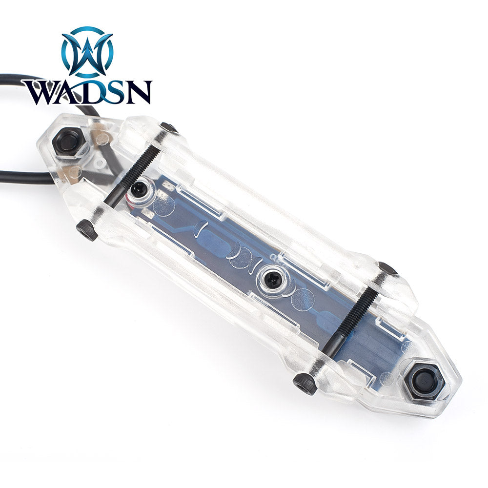 WADSN / NE TAP Double Switch Perspective Ver. for Airsoft PEQ , M/X-Series Flashlight ( BK / DE )-Dark Earth ( DE )