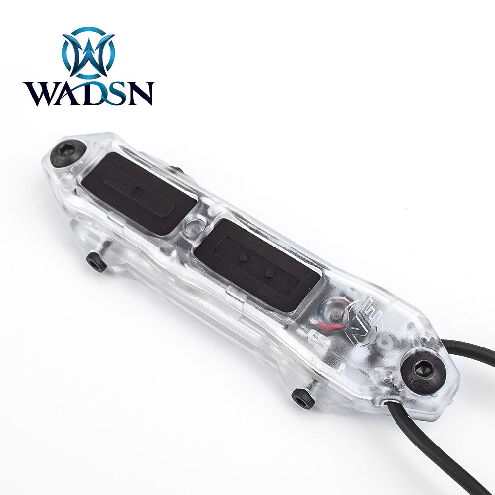 WADSN / NE TAP Double Switch Perspective Ver. for Airsoft PEQ , M/X-Series Flashlight ( BK / DE )-Dark Earth ( DE )
