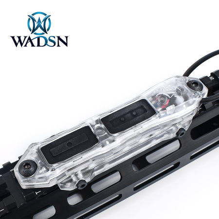 WADSN / NE TAP Double Switch Perspective Ver. for Airsoft PEQ , M/X-Series Flashlight ( BK / DE )-Dark Earth ( DE )