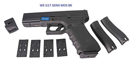WE Model 17 Gen4 MOS GBB Pistol ( Black )