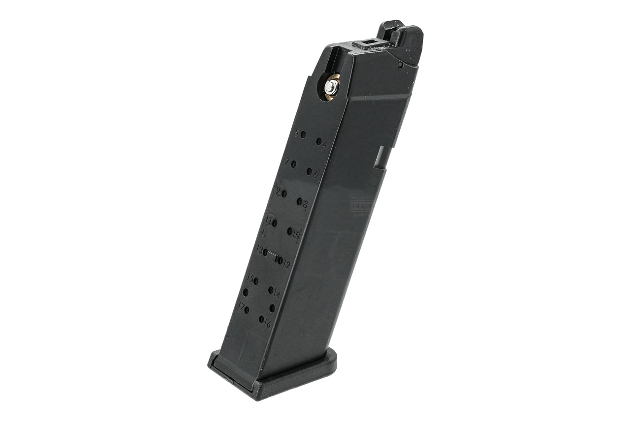 WE Model 18C G3 Metal Slide GBB Pistol ( SV ) ( SV Metal Slide, Black Frame )