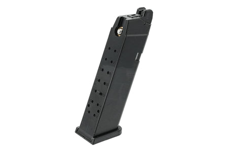 WE Model 18C G3 Metal Slide GBB Pistol ( SV ) ( SV Metal Slide, Black Frame )