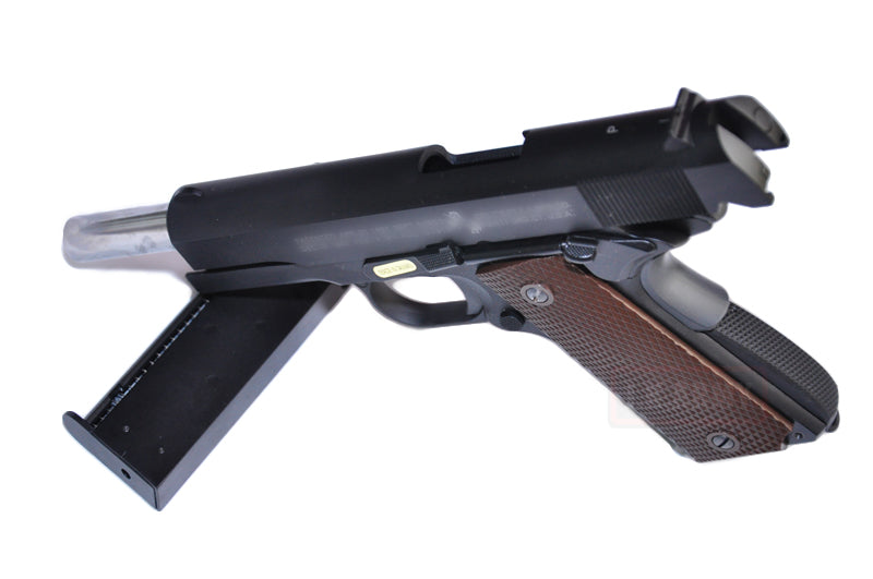 WE M1911 A1 Full Metal GBB Pistol with Extra Magazine ( No Markings )