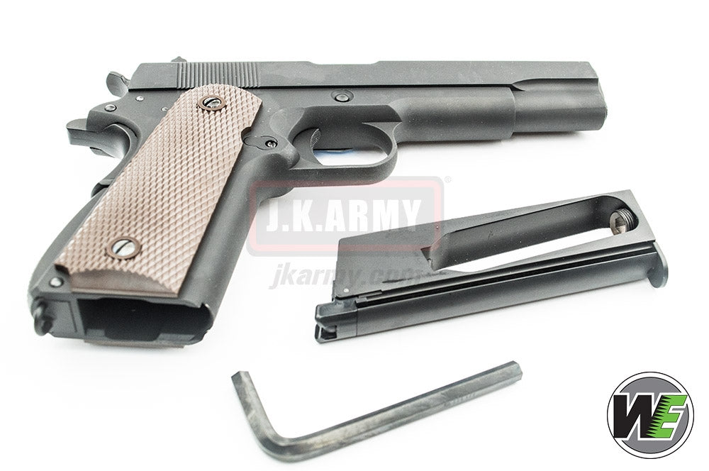 WE M1911 Metal GBB Pistol - CO2 Version ( BK )