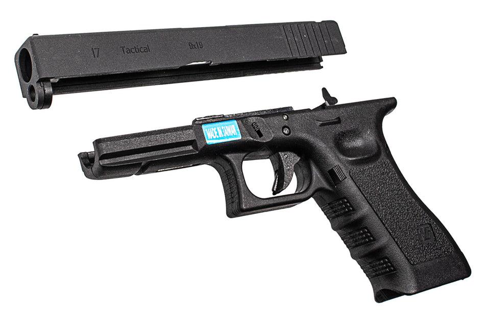 WE 17 Gen3 Slide & Frame Set For WE 17 Gen 3 GBBP  ( Disassembly Parts without Packing )