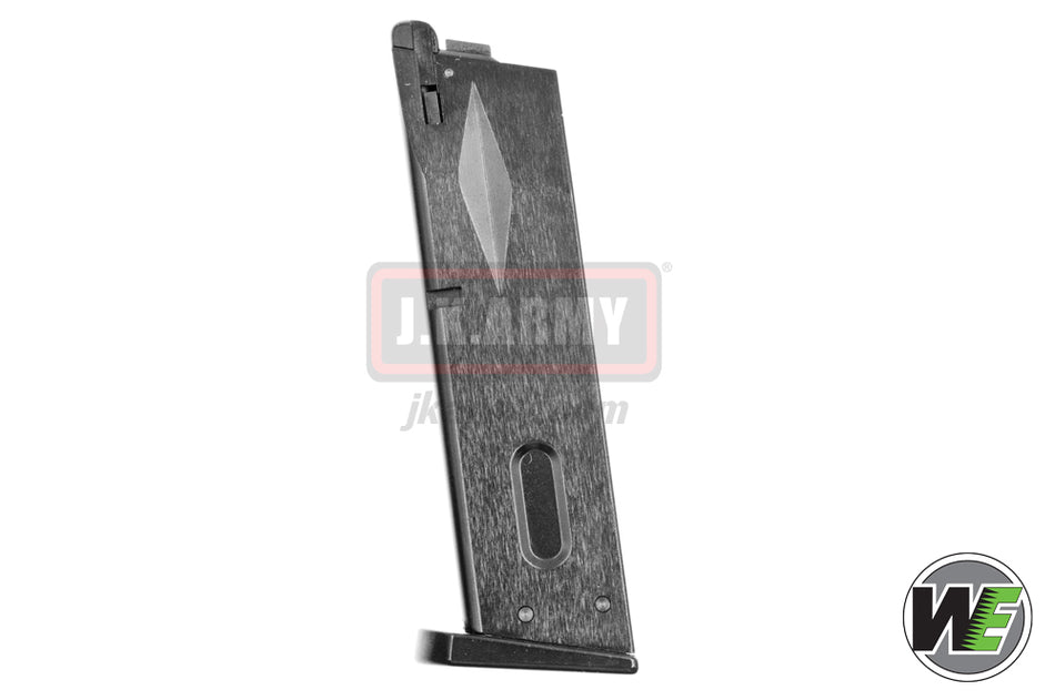 WE 25 Rounds Gas Magazine for M9  / M92 Series GBB Pistol ( BK )