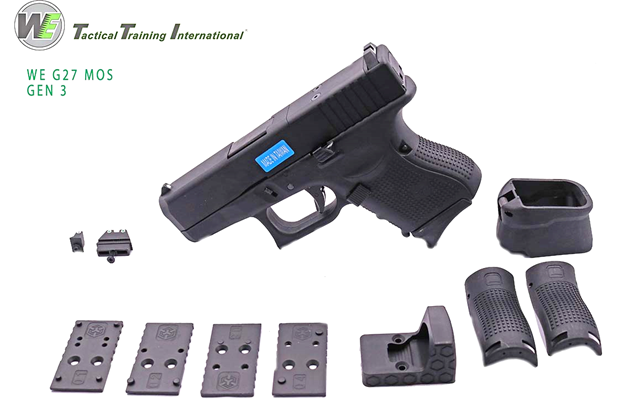 WE Model 27 Gen3 MOS GBB Pistol ( Black )