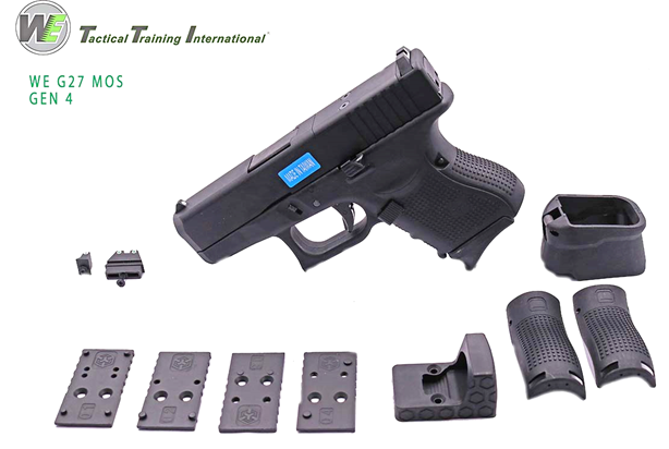 WE Model 27 Gen4 MOS GBB Pistol ( Black )