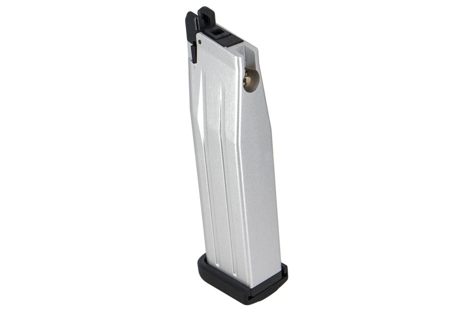 WE 28rd Gas Magazine for Hi-Capa 4.3 GBB Pistol - Silver