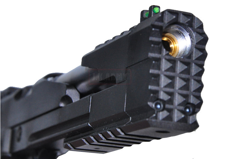 WE HI-CAPA 7inch Dragon B Full Metal GBB Pistol ( Black )