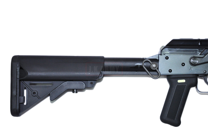 WE AK74 PMC Gas Blow Back Rifle ( Black )