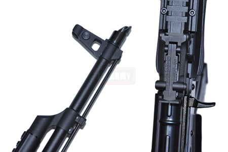WE AK74 PMC Gas Blow Back Rifle ( Black )