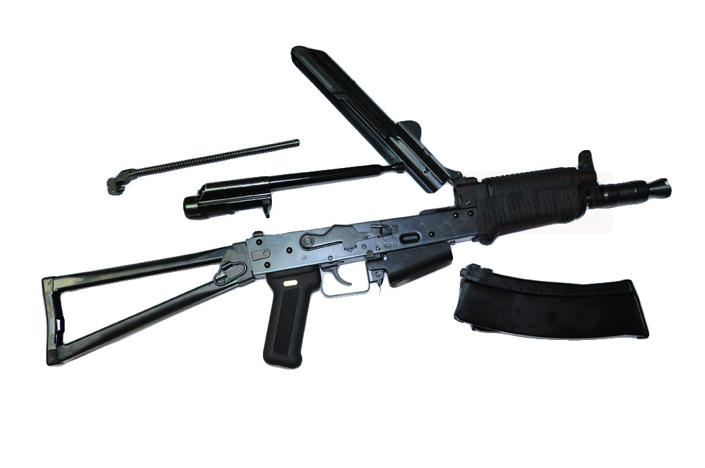 WE AK74 UN GBB Gas Blow Back Rifle ( Black )