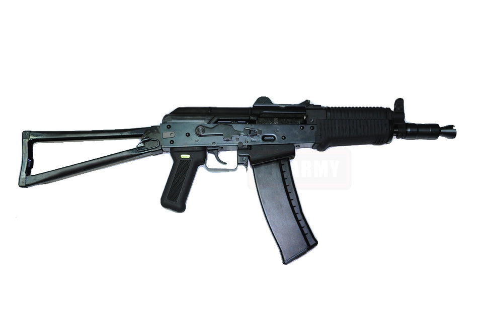 WE AK74 UN GBB Gas Blow Back Rifle ( Black )