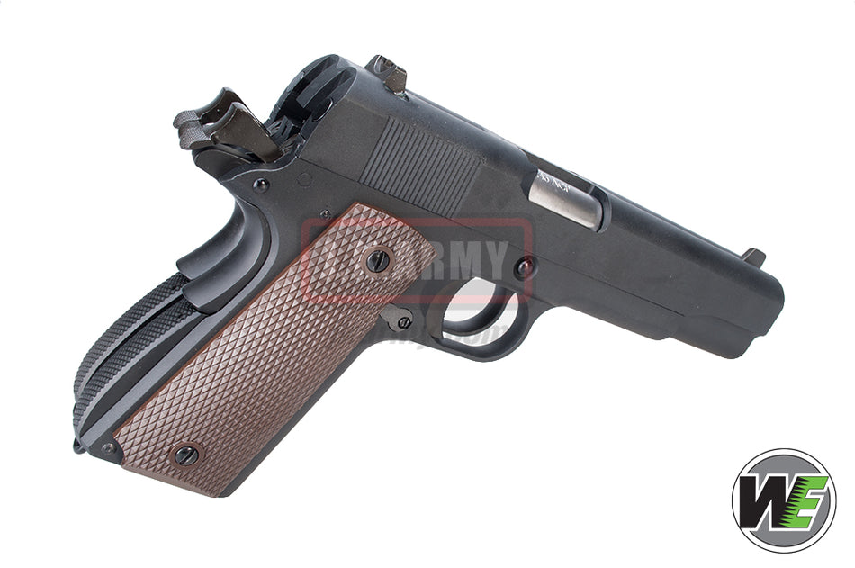 WE Double Barrel 1911 Full Metal GBB Pistol Airsoft ( BK )
