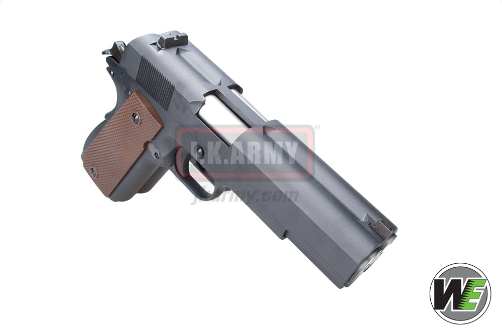 WE Double Barrel 1911 Full Metal GBB Pistol Airsoft ( BK )